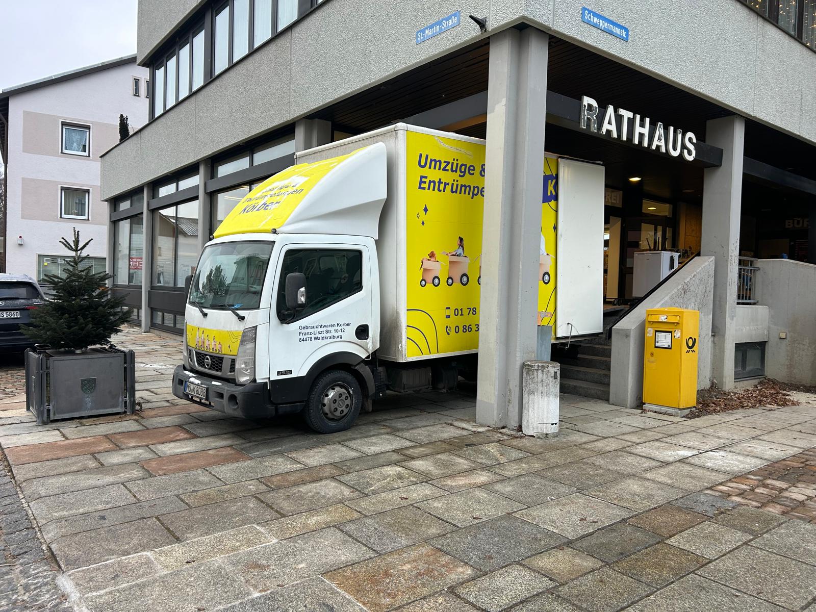 Bibliothek Umzug Gemeinde Ampfing